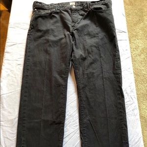 Dark grey slacks